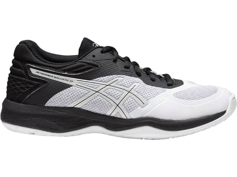 Sapatos De Voleibol Asics NETBURNER BALLISTIC FF Mulher Branco, 4389A466.567